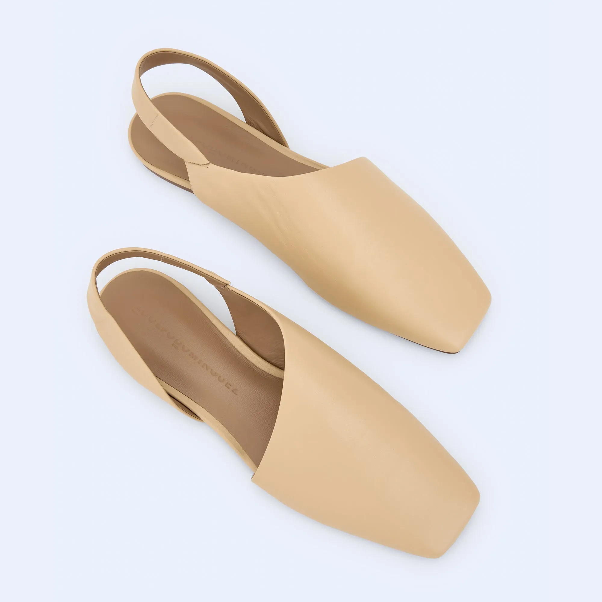 Yellow Leather Slipper