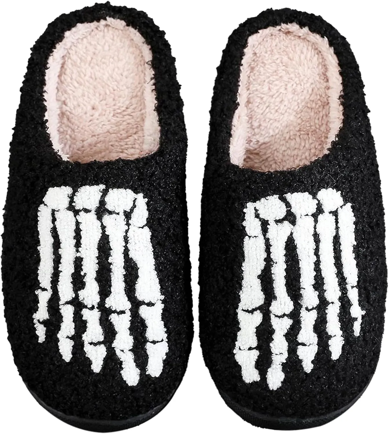 YJEUS Women's Men's Heart Heart Slippers Strawberry Cherry Mushroom Slippers Evil Eye Slippers Cartoon Animal Cat Slippers Memory Foam Cozy Plush Slippers Couple Indoor Household Slippers