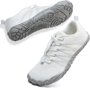 ziitop Barefoot Shoes Women Men Minimalist Shoe Wide Toe Box Zero Drop White
