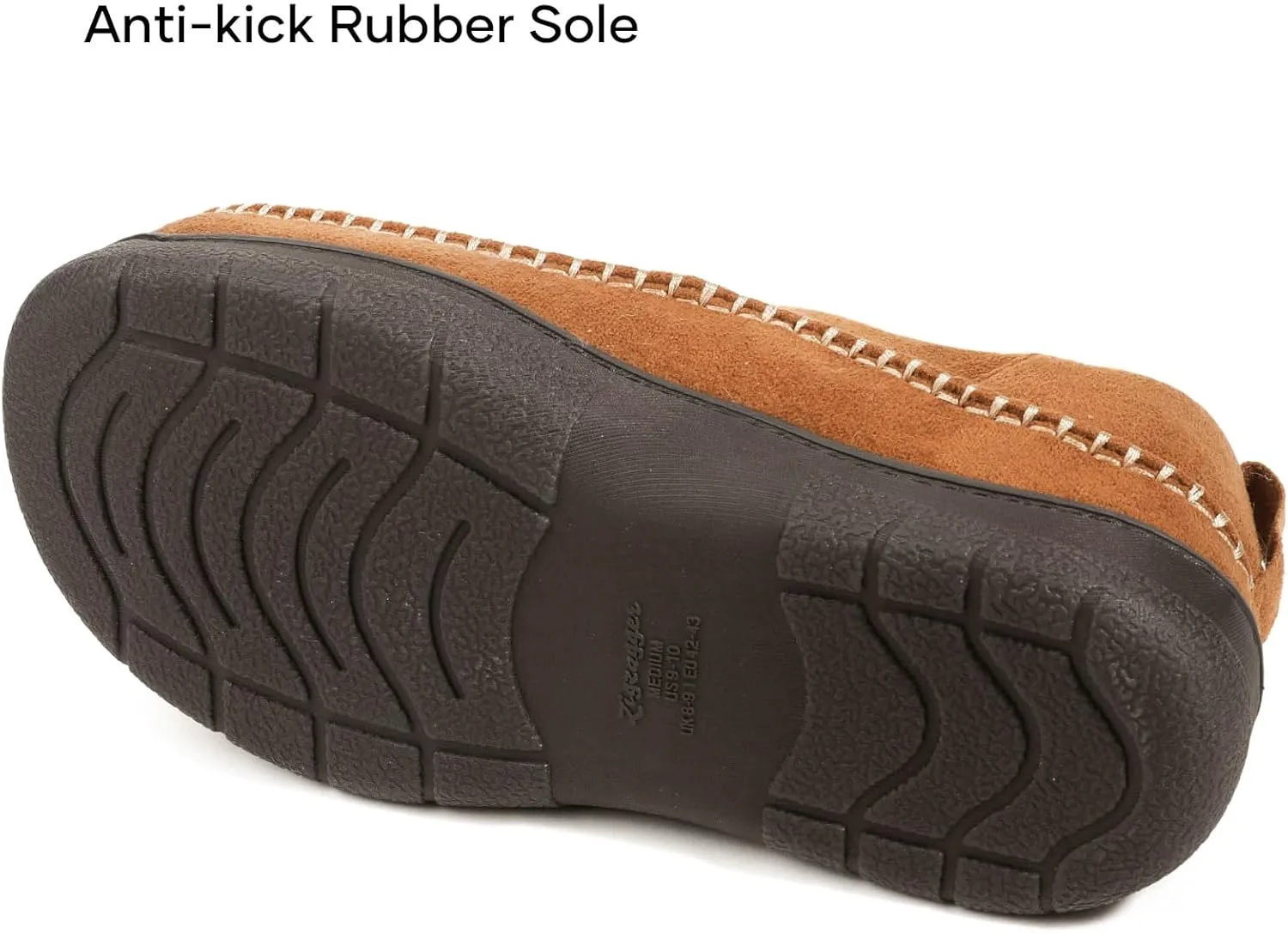 Zizor Men's Doyle Memory Foam Moccasin House Shoes Slippers