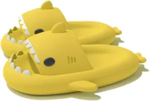 Zureto Shark Slippers, Children's Shark Slippers, Fashionable And Cute, Unisex Indoor And Outdoor EVA Beach Shoes